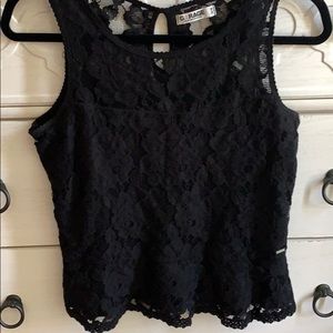 Lace tank top
